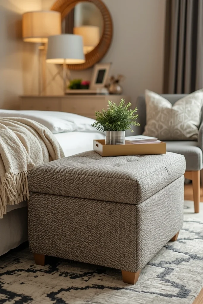 Multi-Functional Storage Ottoman