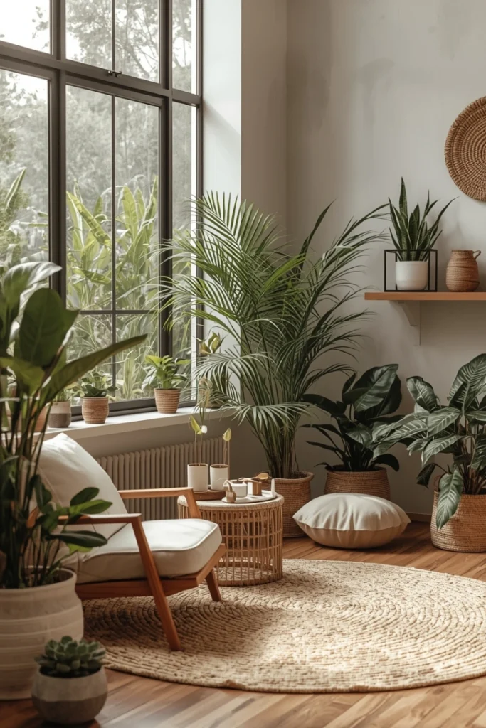 Nature-Inspired Healing Room