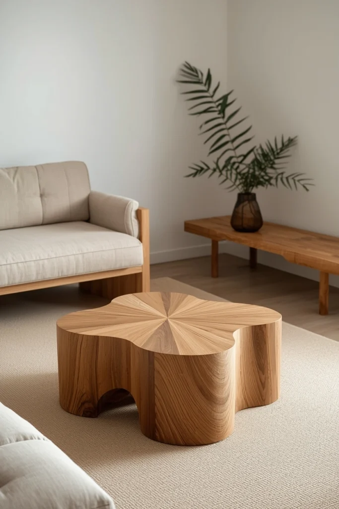 Sculptural Wooden Furniture