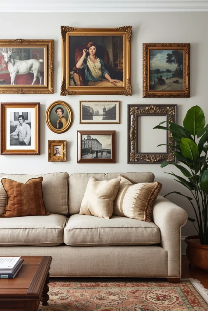 Vintage Wall Frames and Artwork