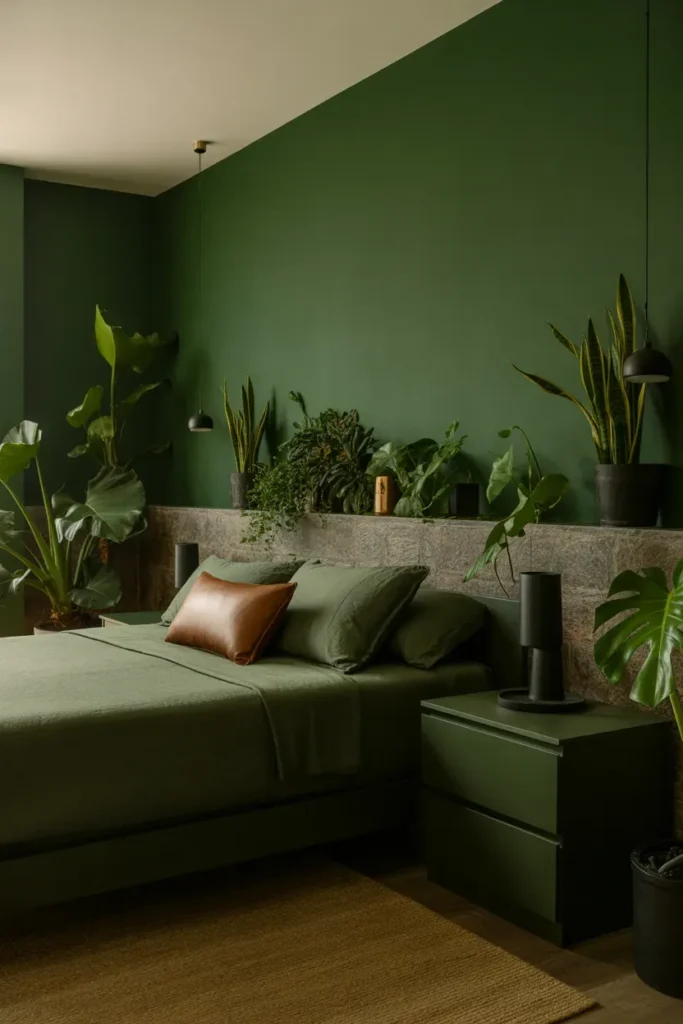 Forest Green and Matte Black