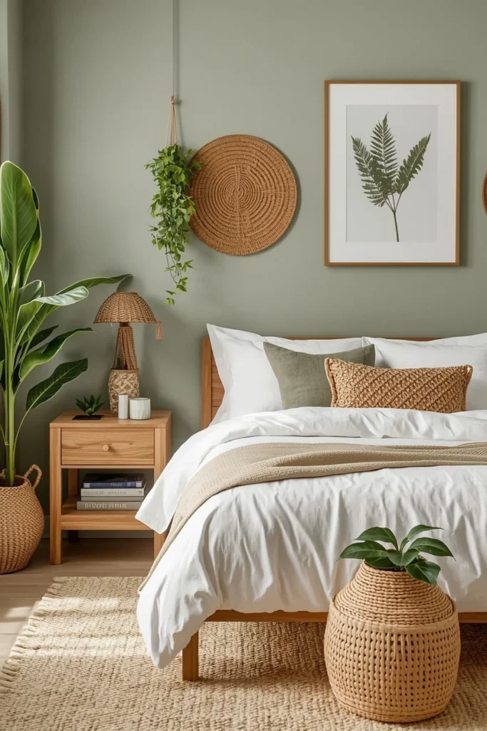 Sage Green and Warm White