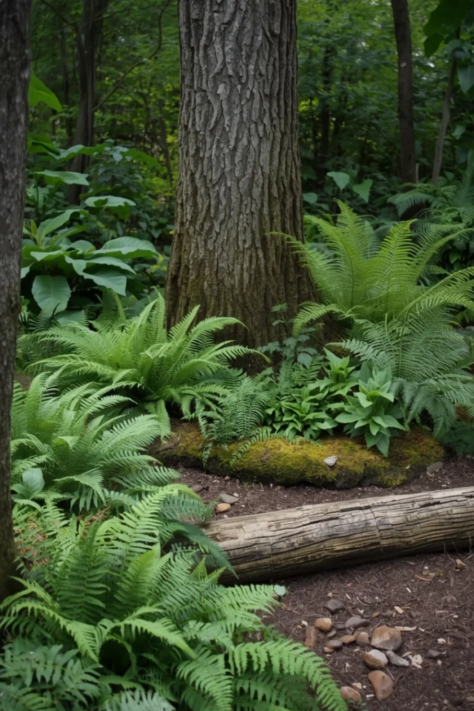 Woodland-Style Fern Gardens