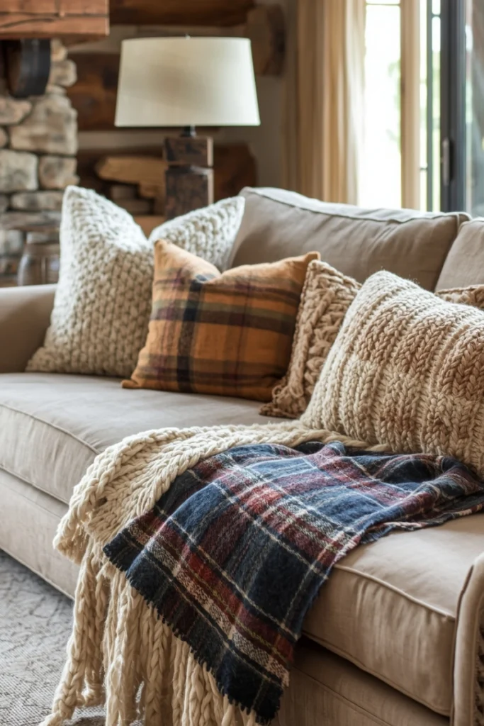 Cozy Layered Textiles