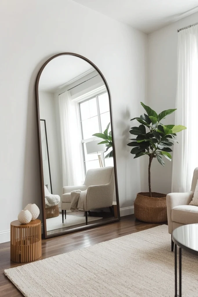 Incorporate Large Mirrors to Expand Space