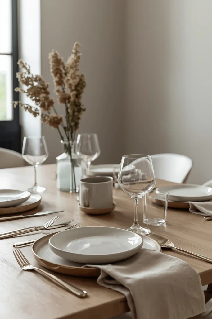Minimal Table Settings That Feel Elevated