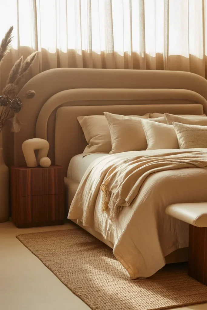 Soft Mocha and Linen Layers