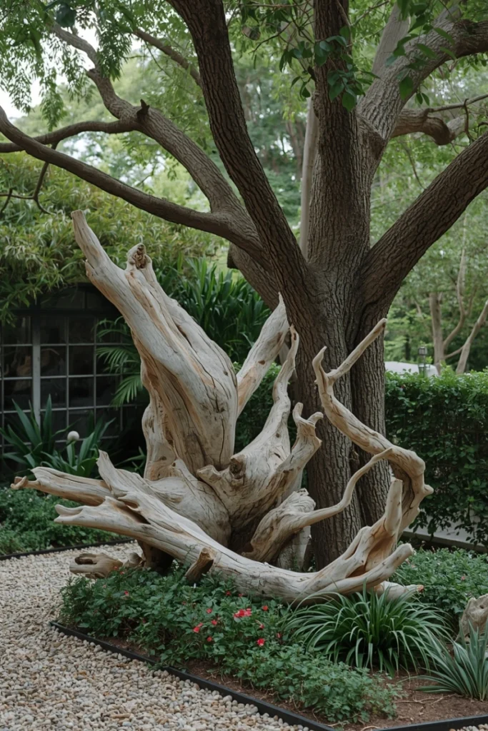  Sculptural Driftwood Features