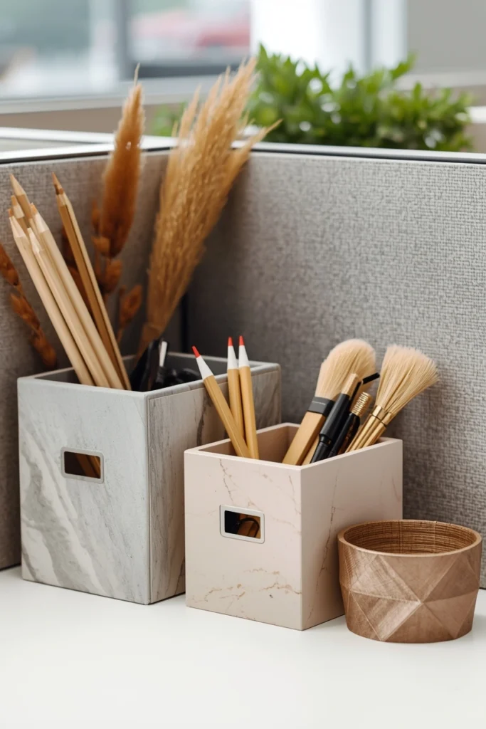 Use Decorative Storage Boxes