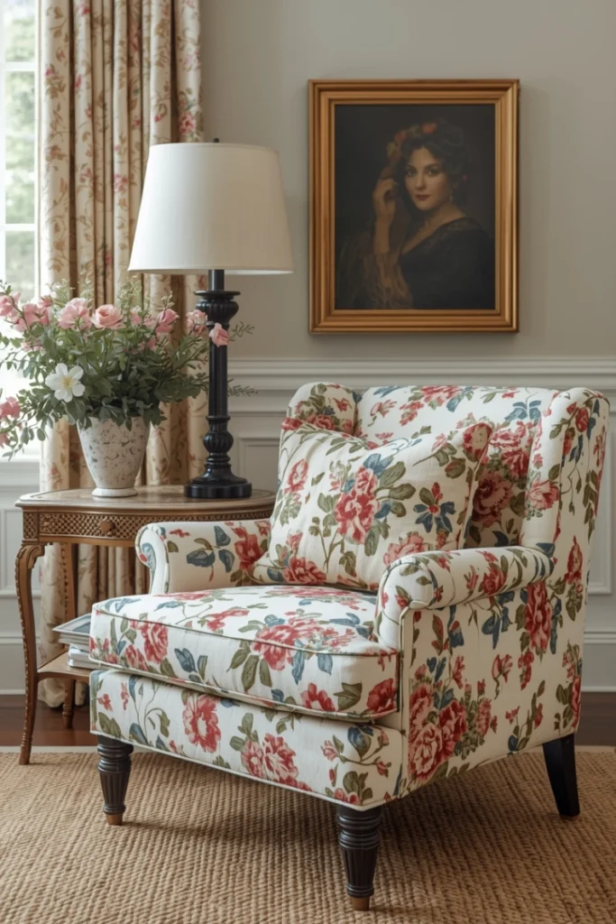 Floral Upholstery