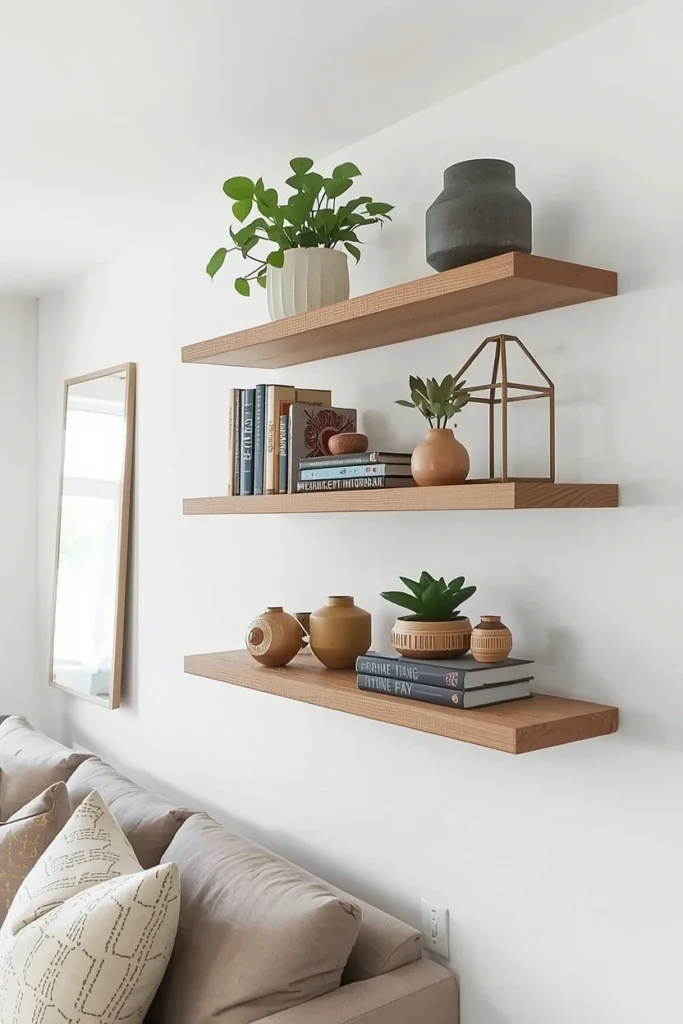 Install Removable Wall Shelving
