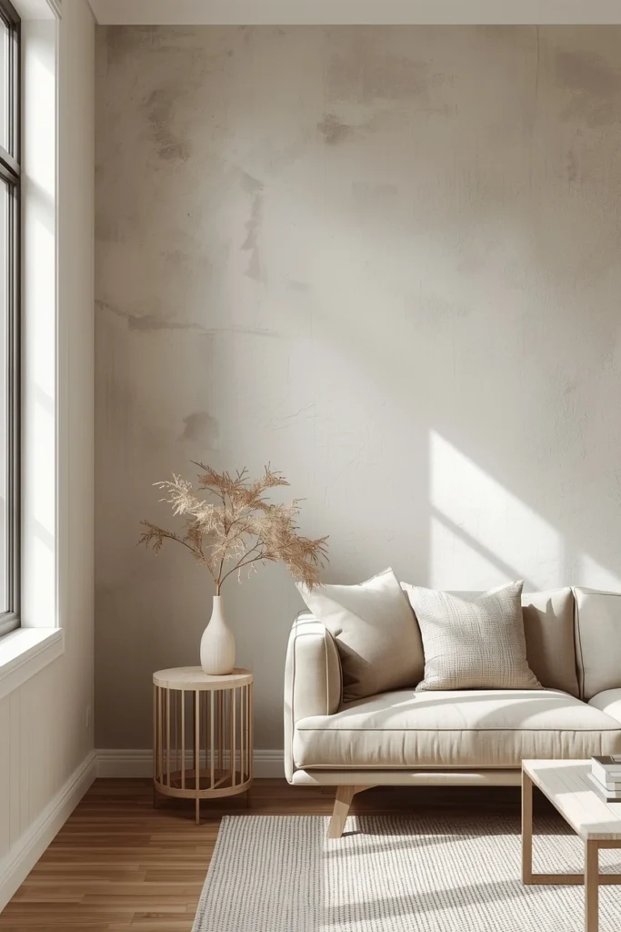 Quiet Textured Wall Treatments