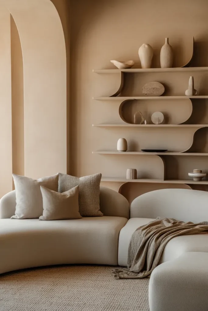 Almond and Soft Greige Sophistication