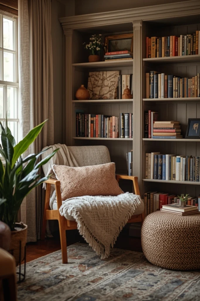 Cozy Reading Healing Room