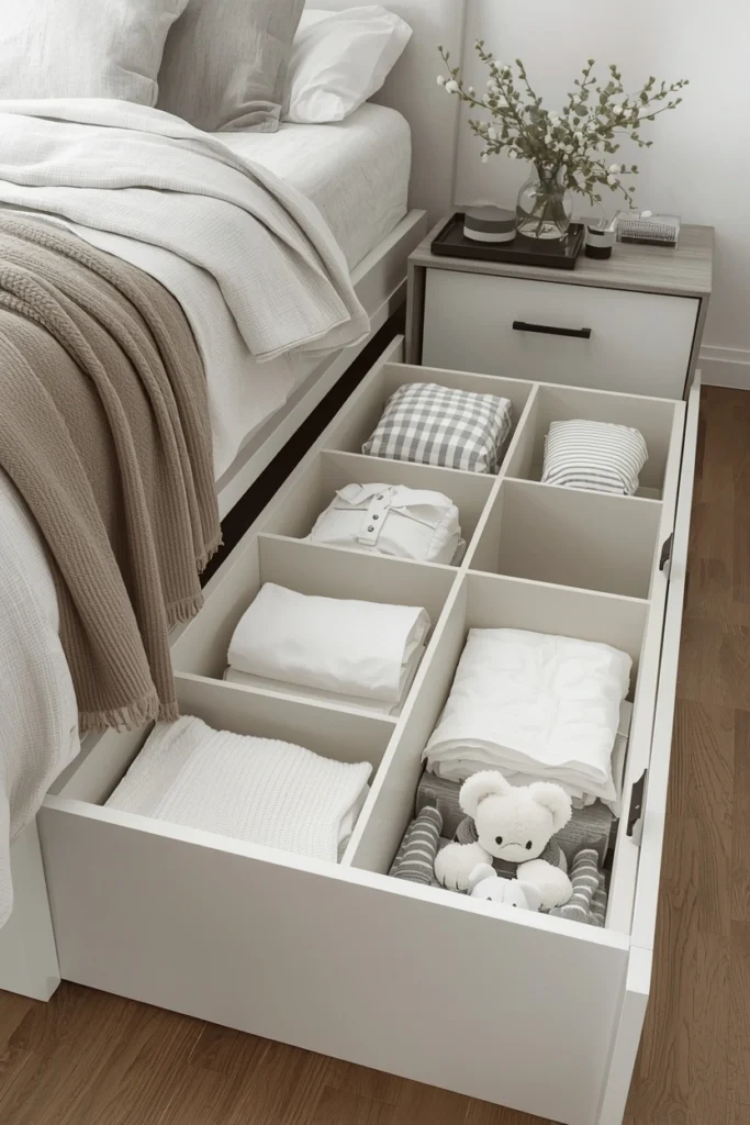 Create Under-Bed Storage Using SKUBB Organizers