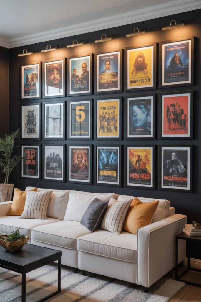 Movie Poster Gallery Wall