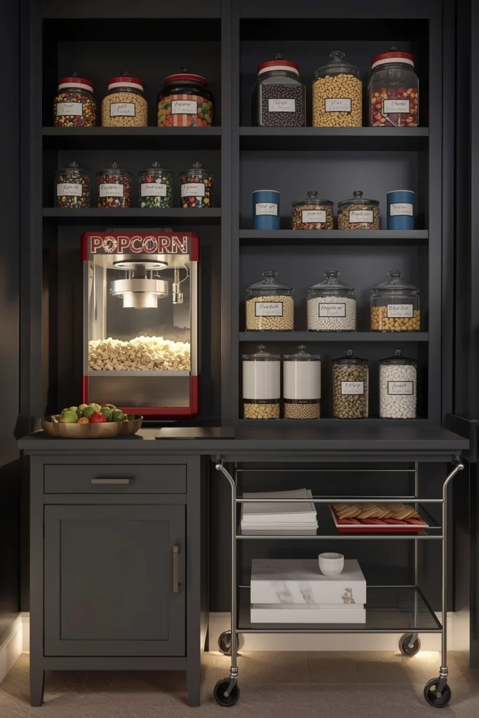 Concession-Style Snack Station