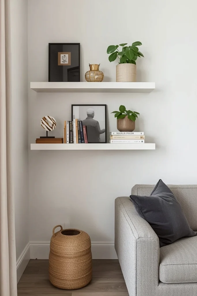 Install Floating Shelves