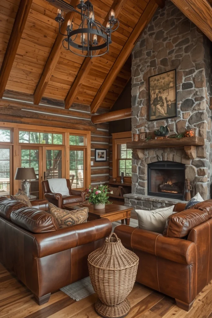 Leather Furniture for Rugged Comfort