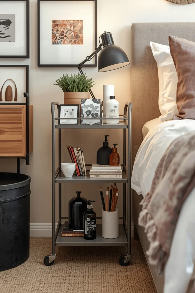 Rolling Cart for Flexible Storage