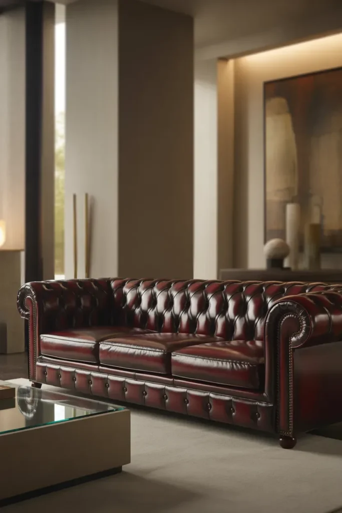 Tufted Chesterfield Sofa