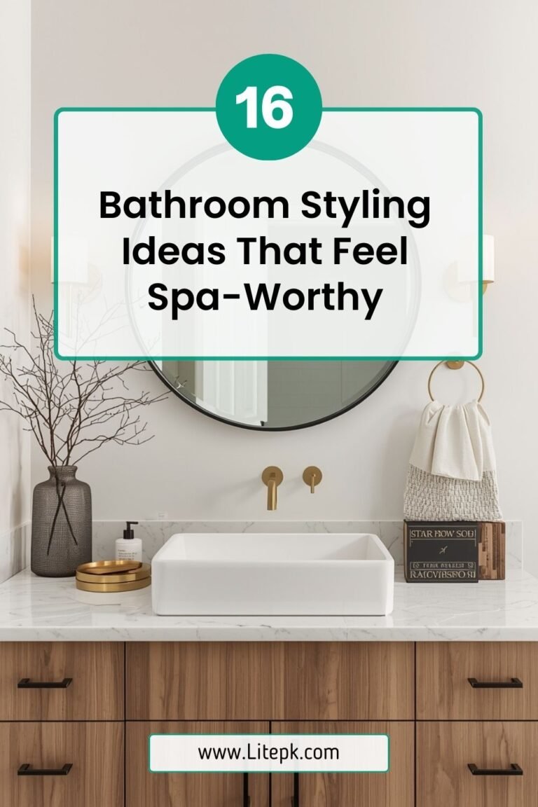 16 Bathroom Styling Ideas That Feel Spa-Worthy