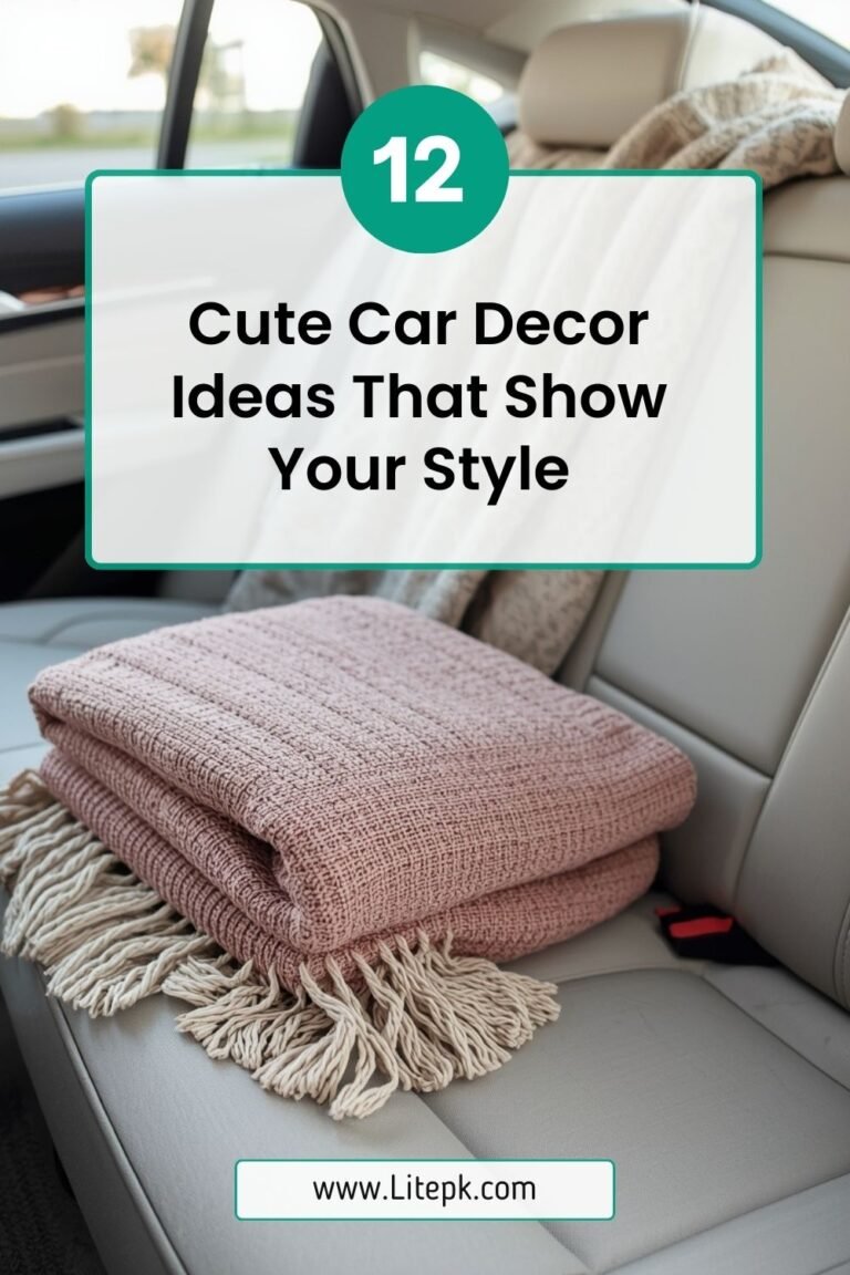 12 Cute Car Decor Ideas That Show Your Style