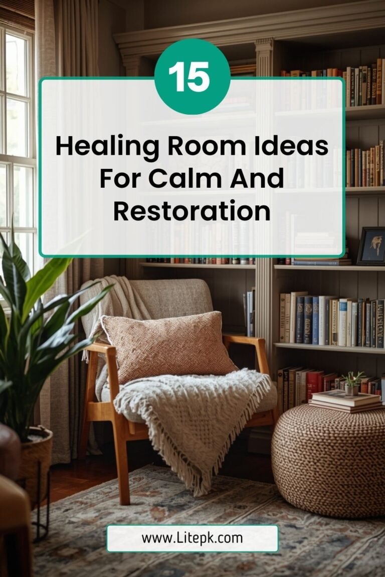 15 Healing Room Ideas For Calm And Restoration
