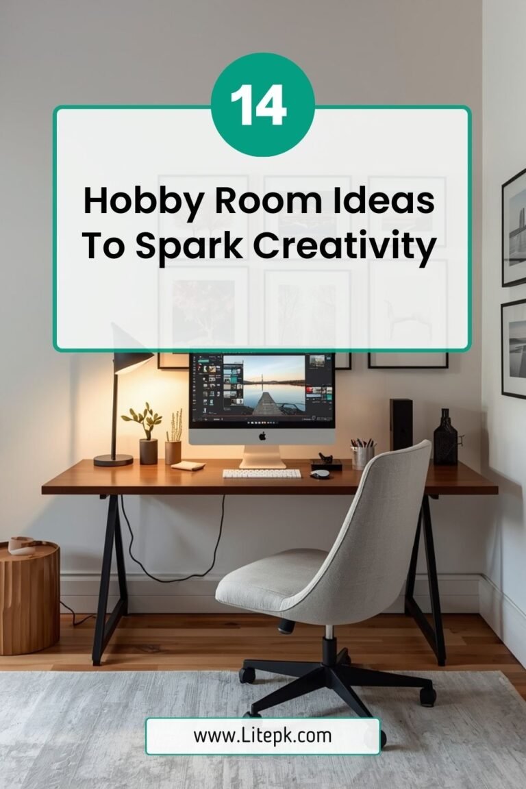 14 Hobby Room Ideas To Spark Creativity