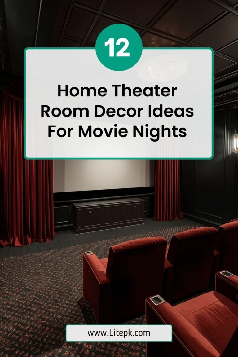 12 Home Theater Room Decor Ideas For Movie Nights
