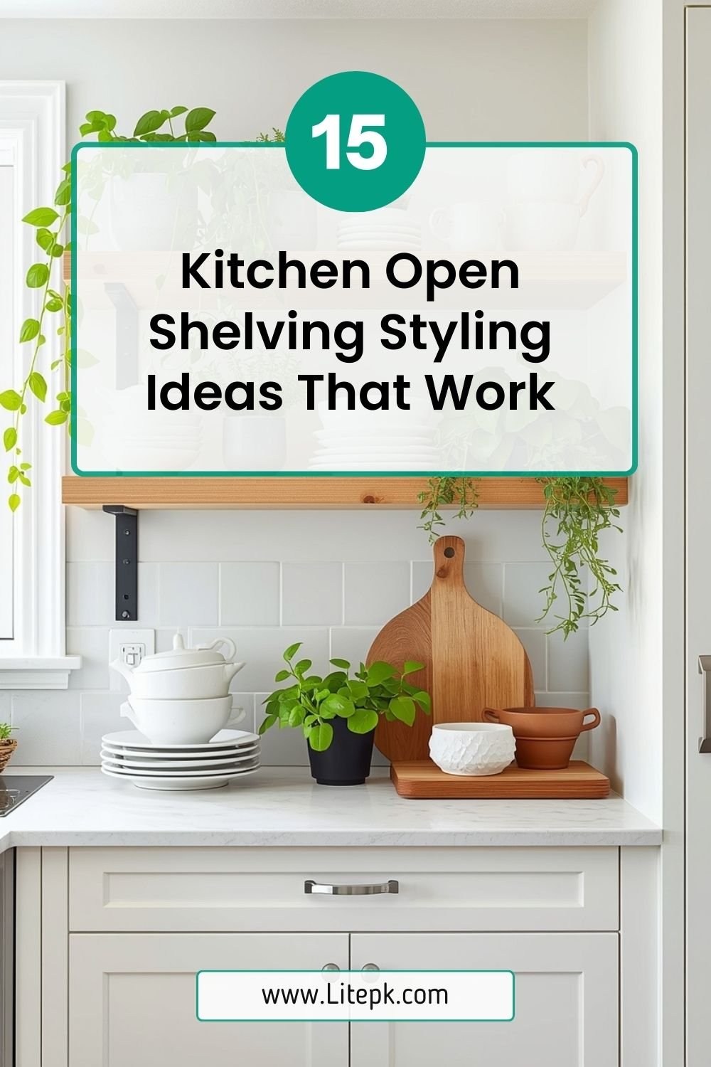 15 Kitchen Open Shelving Styling Ideas That Work