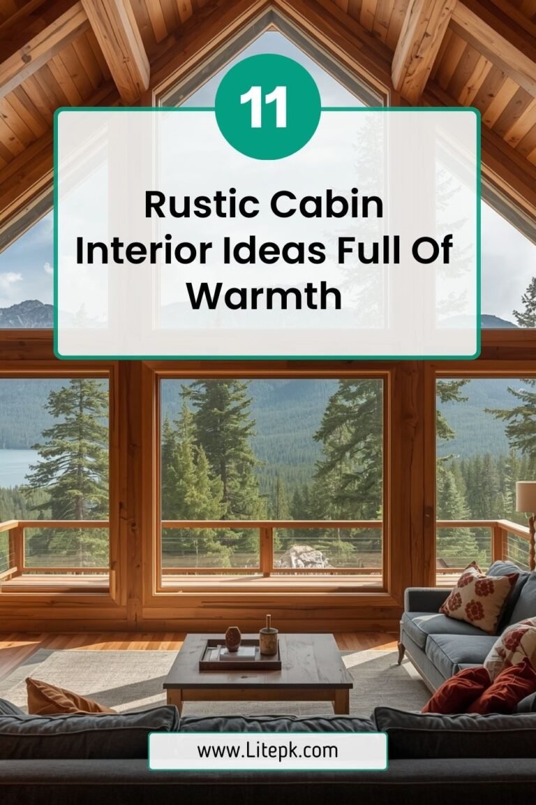 11 Rustic Cabin Interior Ideas Full Of Warmth
