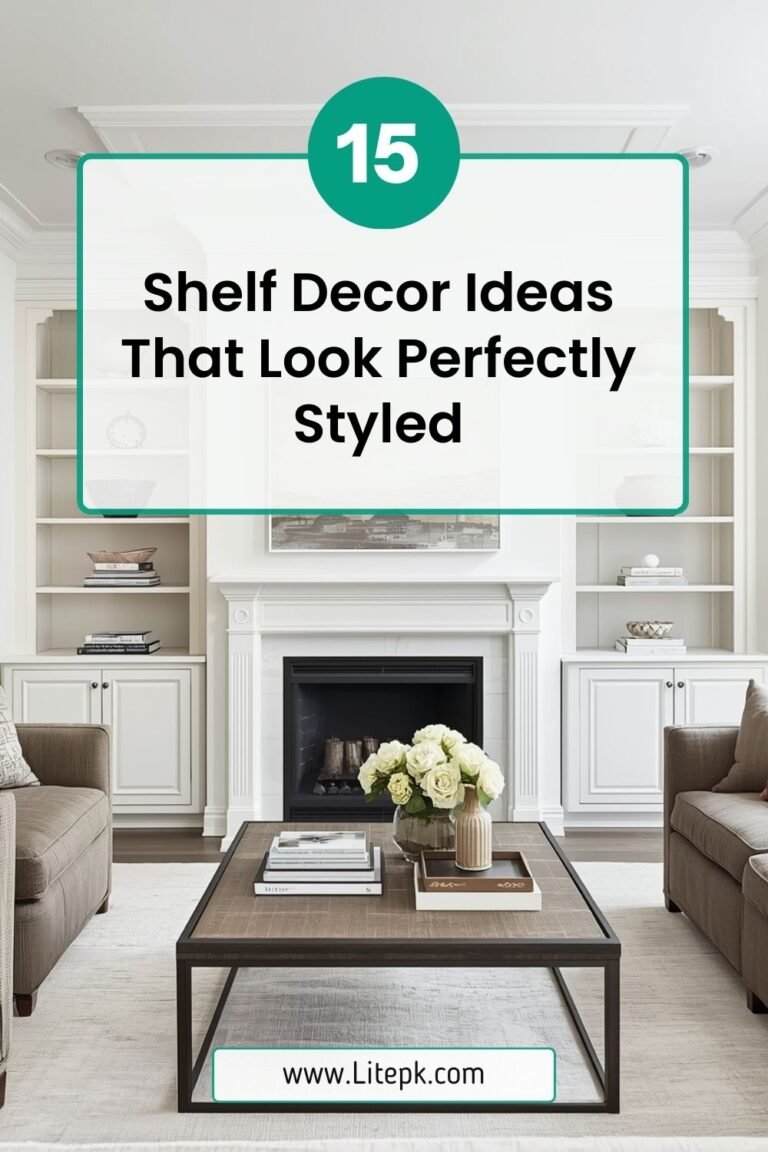 15 Shelf Decor Ideas That Look Perfectly Styled