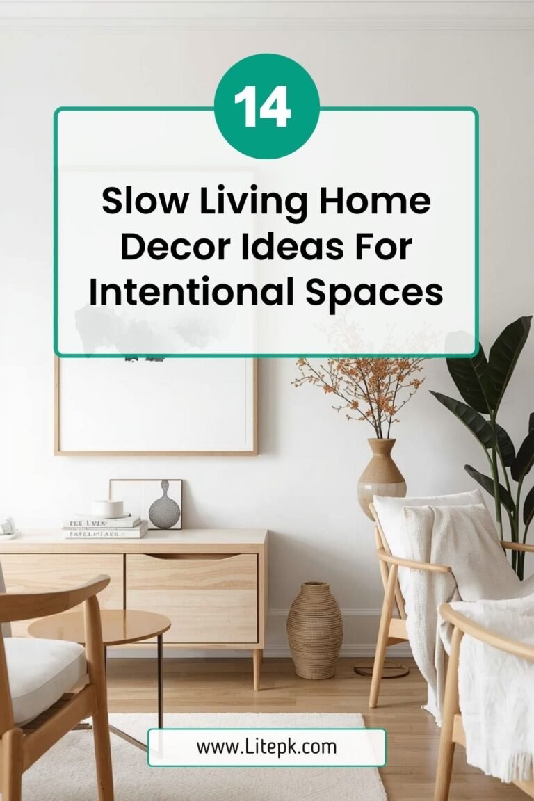 15 Slow Living Home Decor Ideas For Intentional Spaces