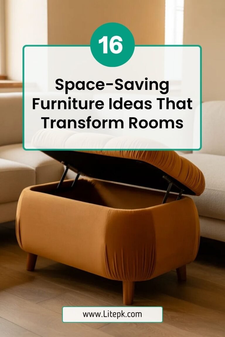 16 Space-Saving Furniture Ideas That Transform Rooms