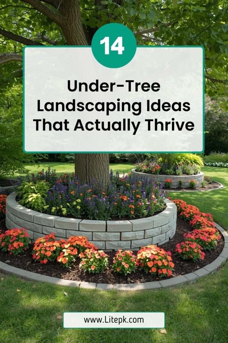 14 Under-Tree Landscaping Ideas That Actually Thrive
