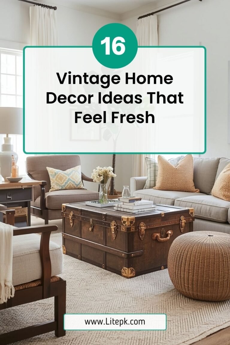 16 Vintage Home Decor Ideas That Feel Fresh