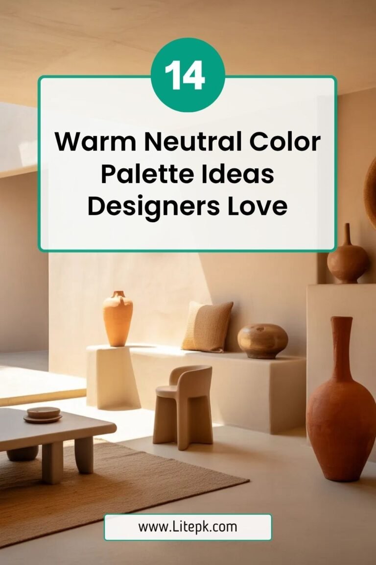 14 Warm Neutral Color Palette Ideas Designers Love