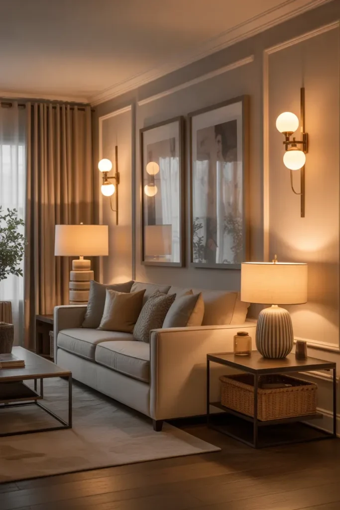 Layered Lighting for a Luxe Ambience