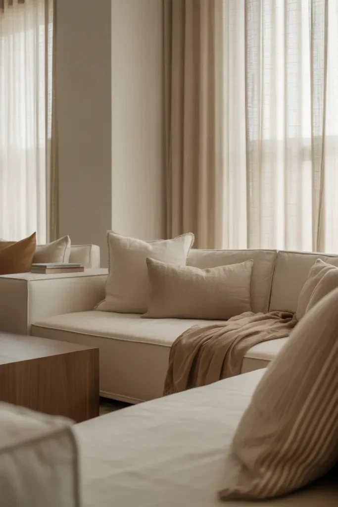 Layered Neutral Color Palette With Depth