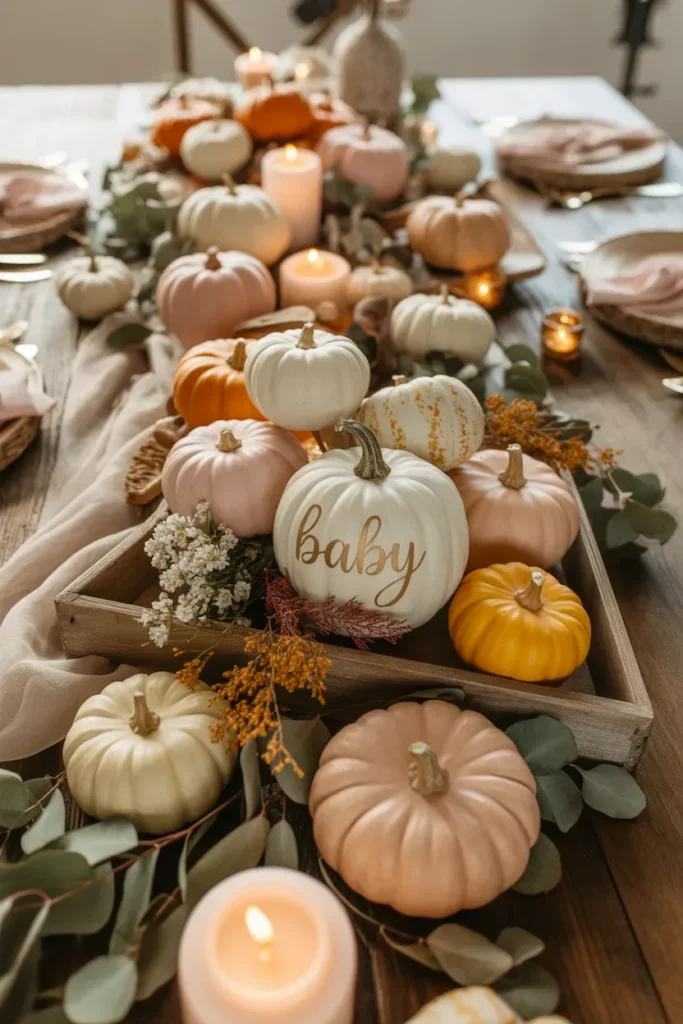 Rustic Pumpkin Centerpieces