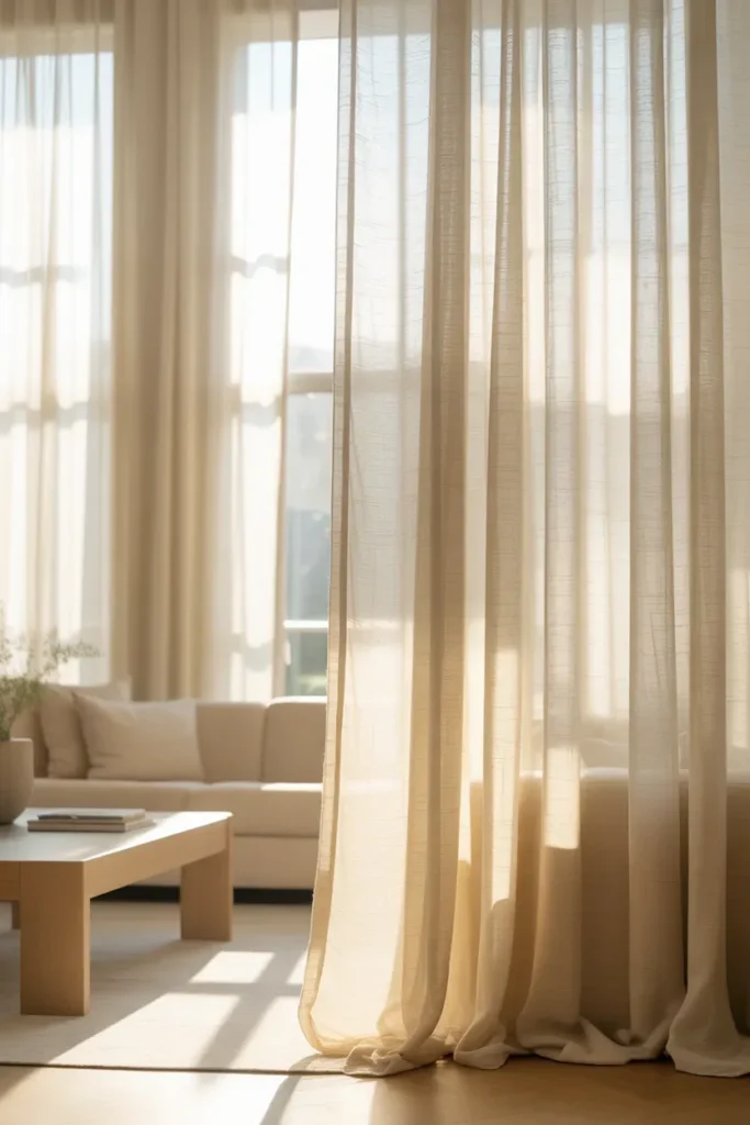 Sheer Curtains That Let Light Flow
