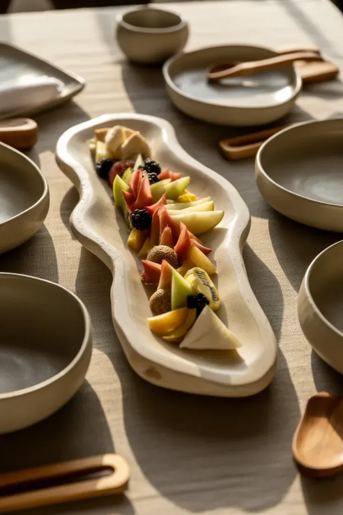 Statement Serving Platter for Visual Impact