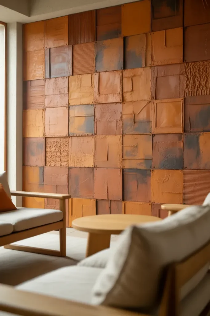 16. Terracotta Fireplace Surround