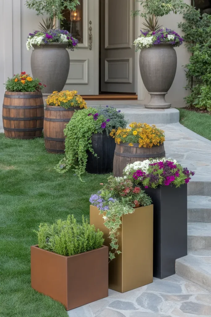 Add Decorative Planters