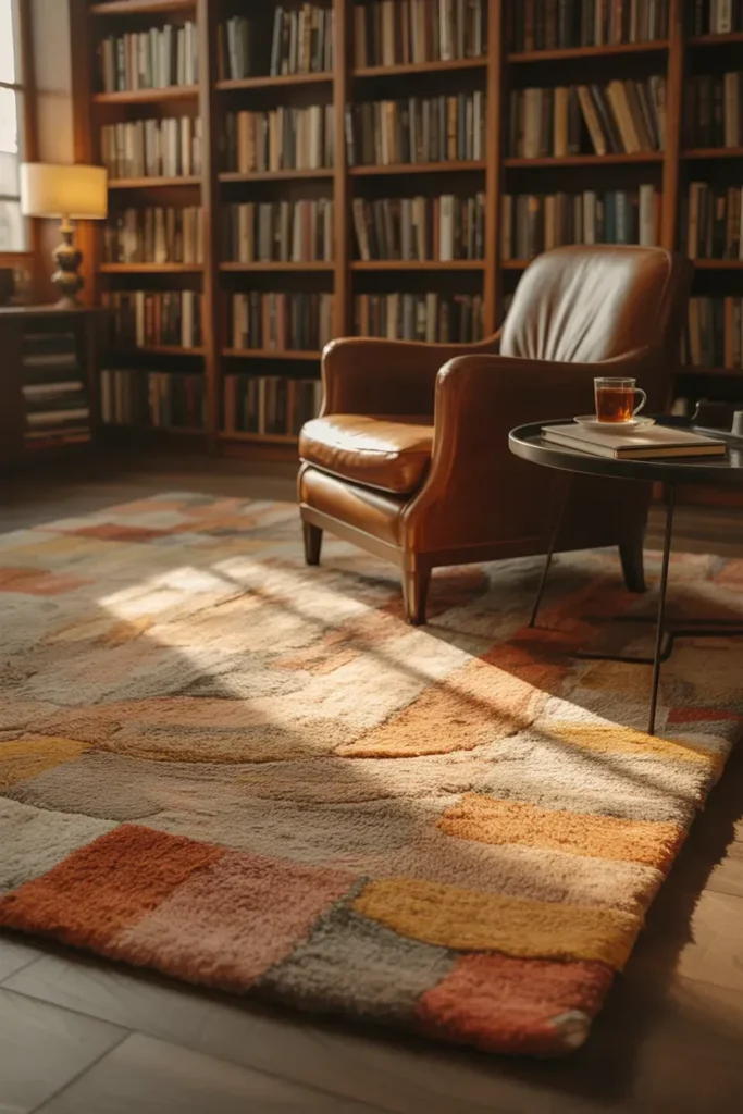 Add Rugs For Warmth And Texture