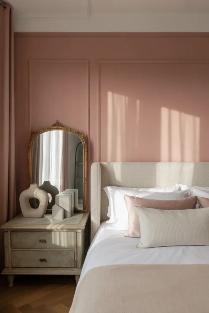 Dusty Pink for a Vintage Modern Feel