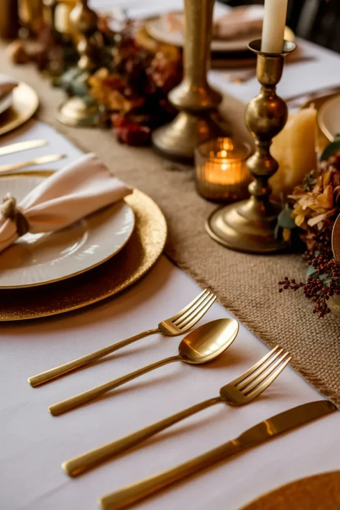 Gold Or Brass Accents