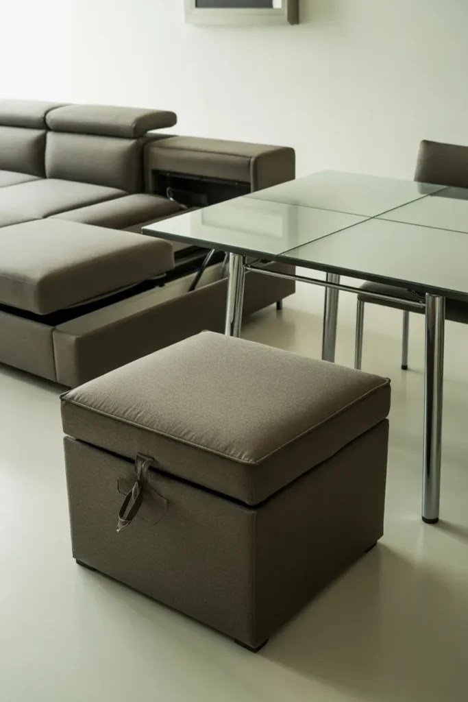 Incorporate Multi-Functional Furniture