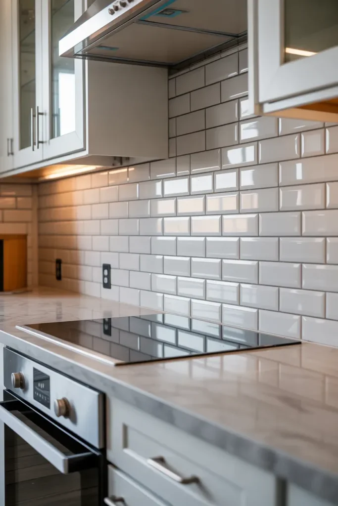 Install Peel-and-Stick Backsplash